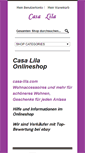 Mobile Screenshot of casa-lila.com